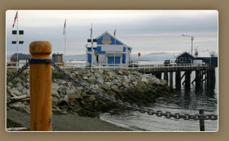 The Sidney Wharf, near Beacon Landing Restaurant